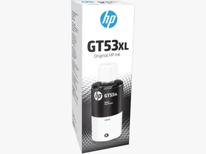 HP GT53XL 135ml ब्लैक ओरिजिनल इंक बोतल 3 का पैक 