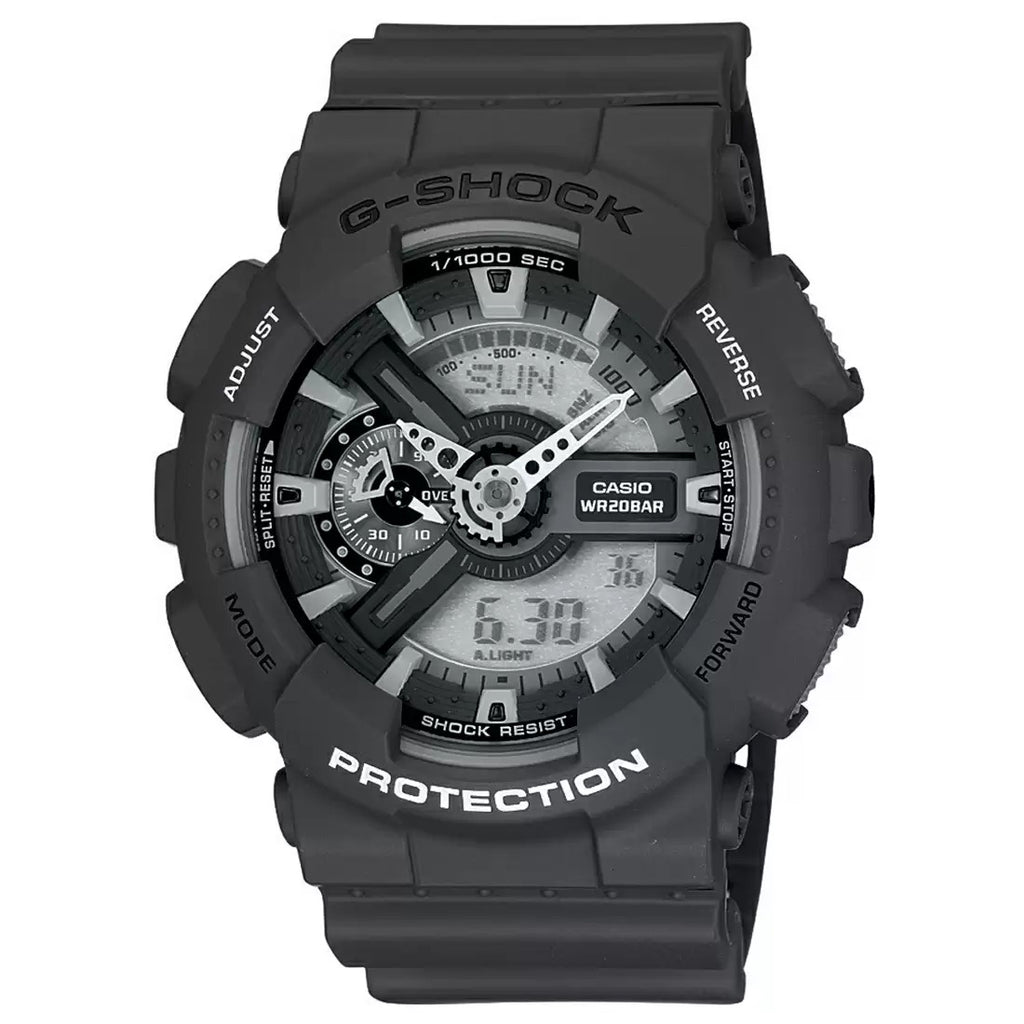 Casio GA 110C 1ADR G302 Black Analog Digital Men's Watch