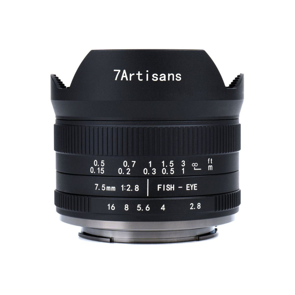 7artisans 7.5mm F 2.8 II Fisheye Lens for Canon EF M