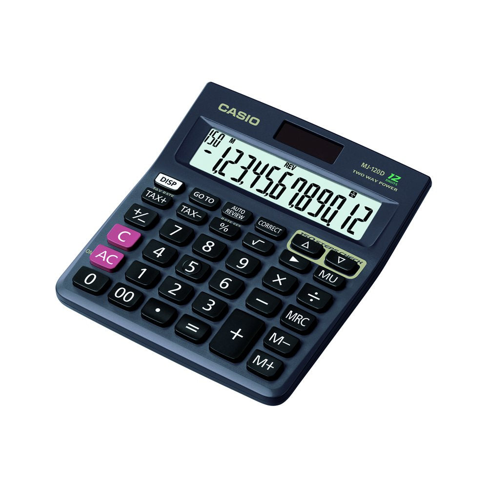 Casio MJ 120D 150 Steps Check And Correct Desktop Calculator With Tax Keys