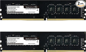 टीमग्रुप एलीट DDR4 64GB किट (2 x 32GB) 2666MHz PC4-21300