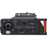 Load image into Gallery viewer, Tascam DR-70D 6 Input  4 Track Multi Track Field Recorder with Onboard Omni Microphones
