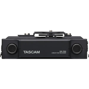 Tascam DR-70D 6 Input  4 Track Multi Track Field Recorder with Onboard Omni Microphones