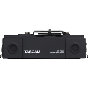 Tascam DR-701D 4 Channel 6 Track Multitrack Field Recorder with Onboard Omni Microphones