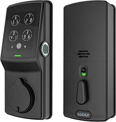 Lockly Pgd728fmb Secure Plus Deadbolt Fingerprint Smart Lock