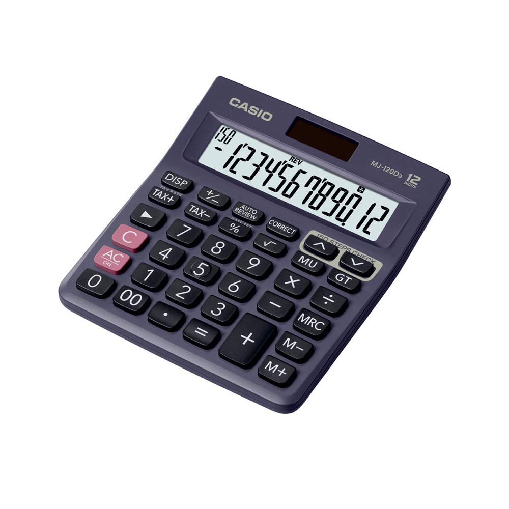 Casio MJ 120Da 150 Steps Check and Correct Desktop Calculator