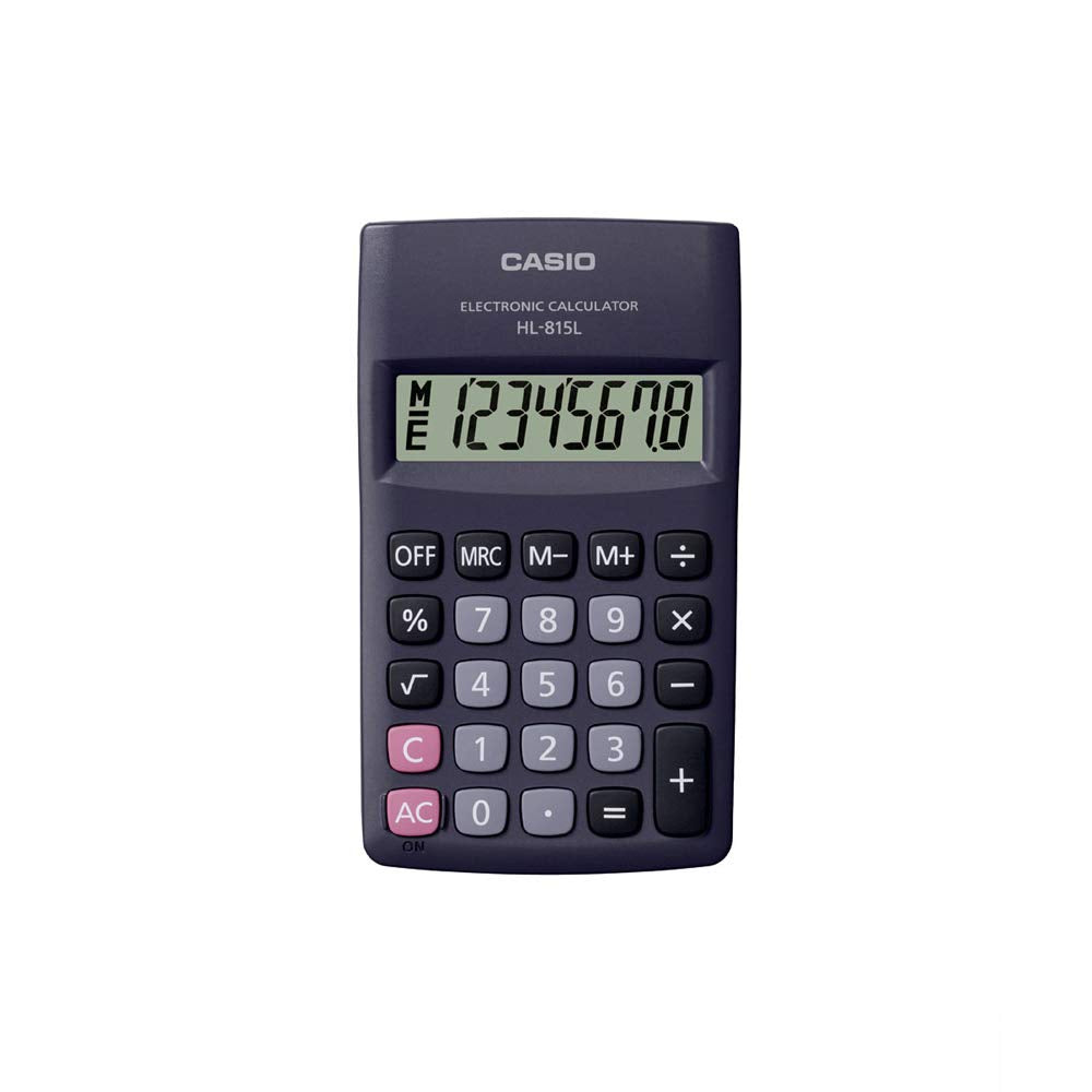Casio HL-815L-BK A32 Portable Calculator