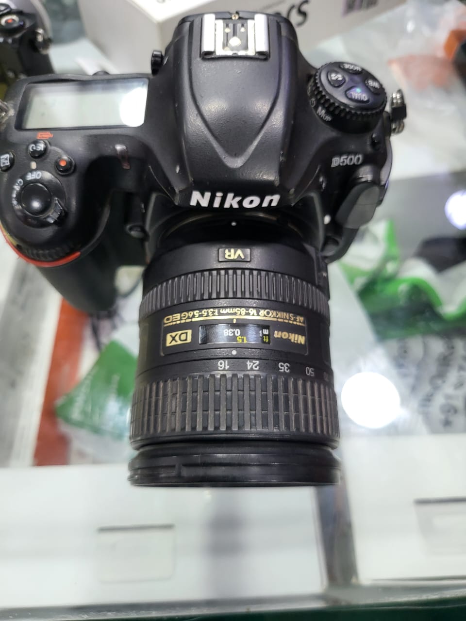 Used Nikon D500 With AF-S DX NIKKOR 16-85mm f/3.5-5.6G ED
