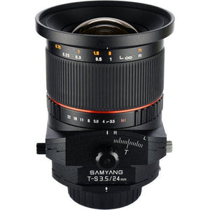 Samyang Mf 24mm F3.5 Tilt Shift Lens For Nikon