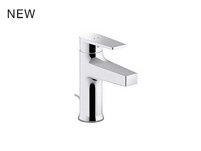 Kohler Taut K-74013IN-4BND-CP Single-control basin faucet without drain in polished chrome