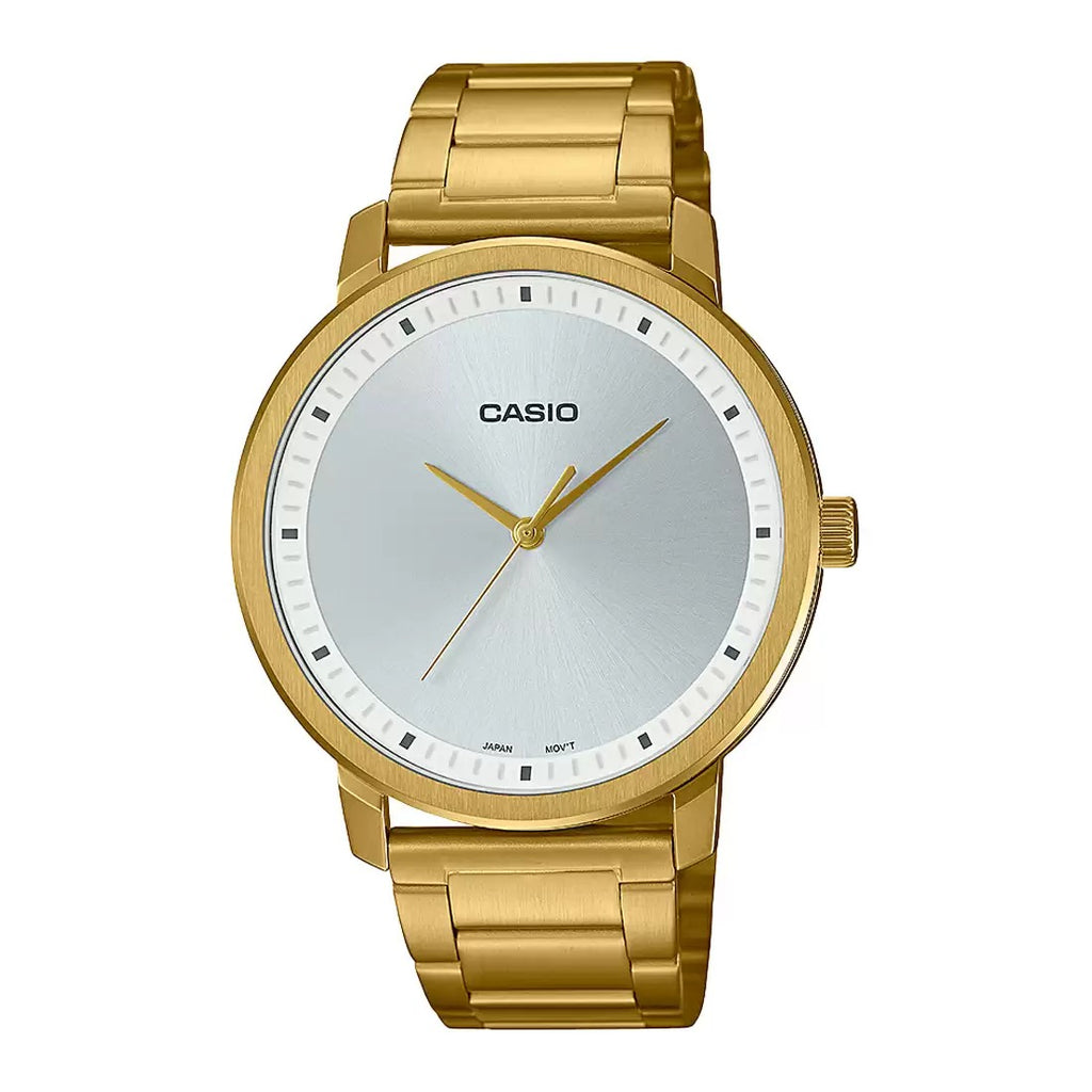 Casio Enticer Men MTP B115G 7EVDF A1933 Gold Analog Men's Watch