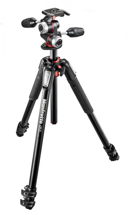 Manfrotto 055 Allu With 3 Way