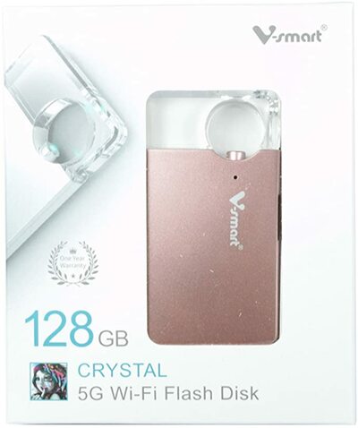 V Smart CrystalDisk 5G Wireless Transmission USB Flash Drive