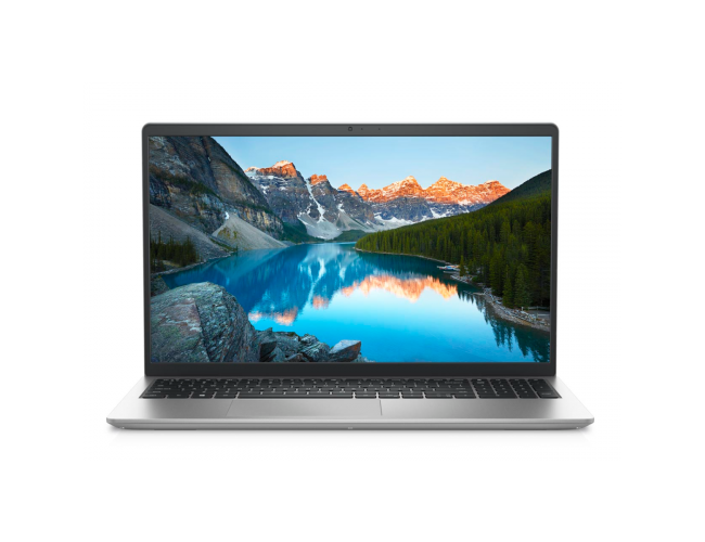 Dell Inspiron 15 3515 लैपटॉप सिल्वर 3050u मोबाइल प्रोसेसर 4GB 2400mhz