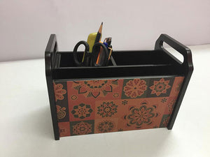 Detec™ Digital Print Desk Organizer 