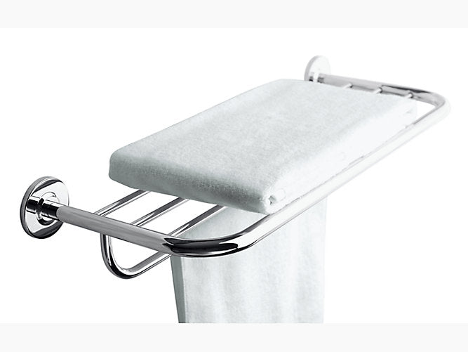 Kohler 610mm Towel Shelf in Polished Chrome K-17529T-CP