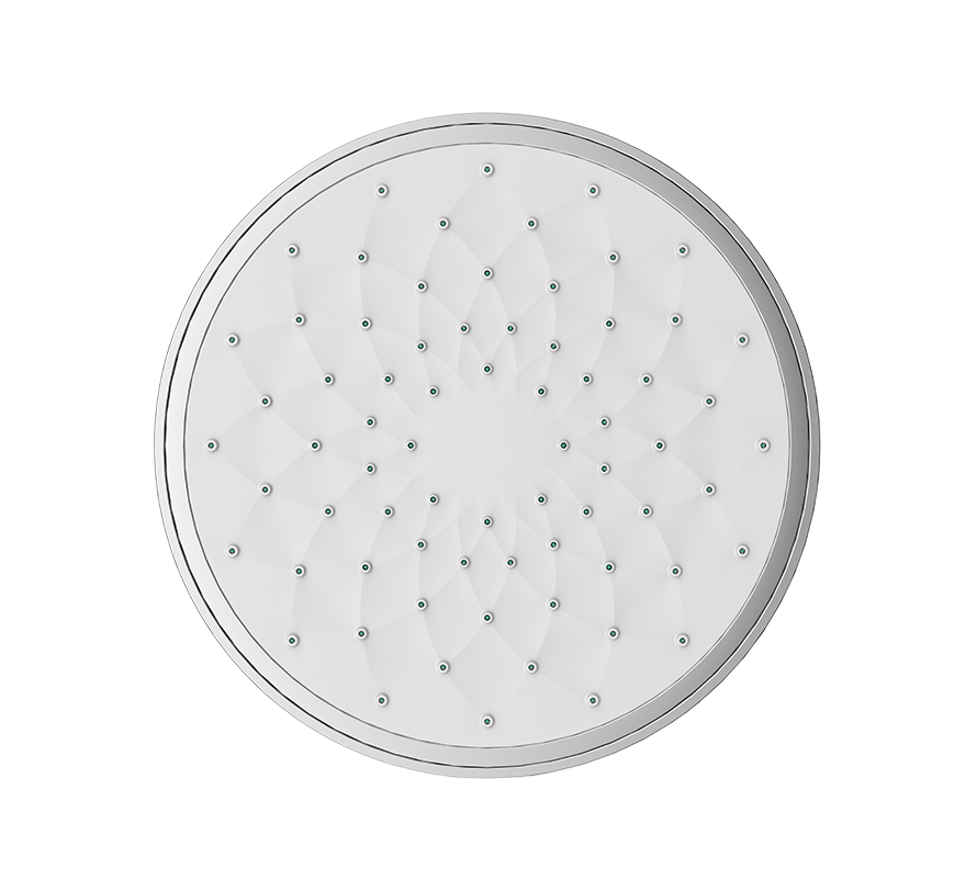 Hindware Single Flow Overhead 230 mm Shower (F500012)