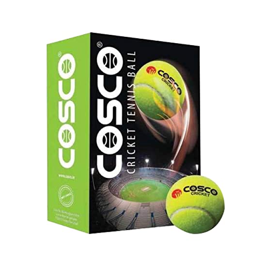 Open Box Unused Cosco Light Cricket Tennis Ball