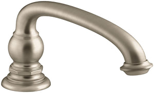 Kohler Artifacts Deck-mount Bath Spout With Arc Design Less Handles 72778-BV