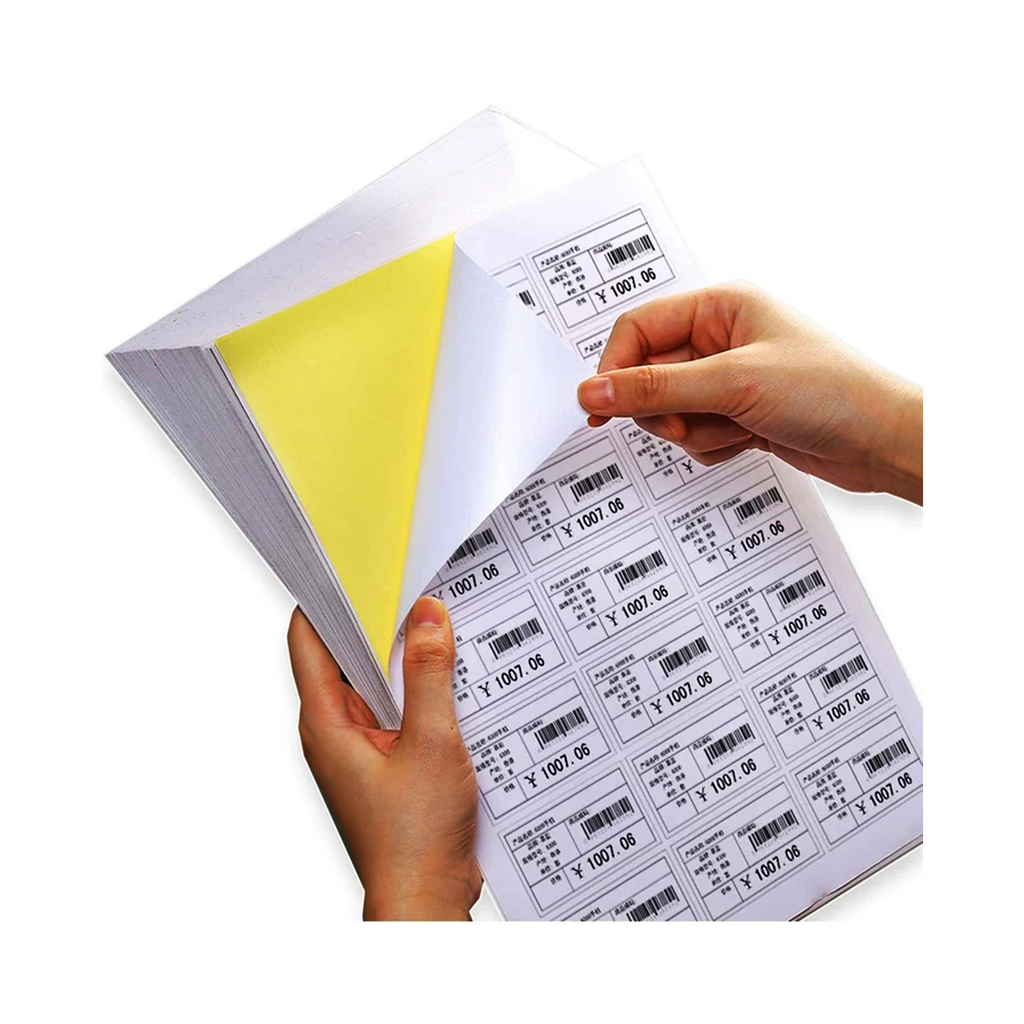 Fasco A4L=8 Address or Labeling Sticker Sheets (Sticker Size 100x73 mm) White Pack of 15