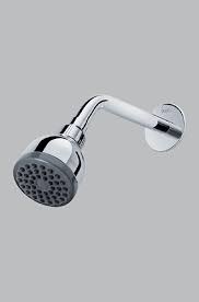 Queo  Single Function Overhead Shower With Arm (100mm Dia)