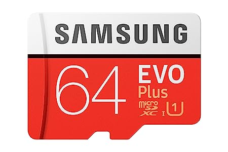 Open Box, Unused Samsung EVO Plus 64GB microSDXC UHS-I 100MB/s Full HD Pack of 5