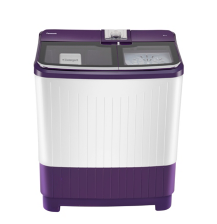 Panasonic 8.5kg Semi Automatic Washing Machine Na-w85g5vrb Purple