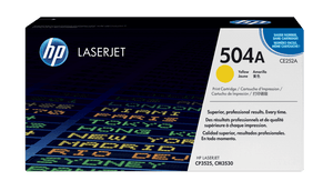 HP 504A Yellow Original LaserJet Toner Cartridge