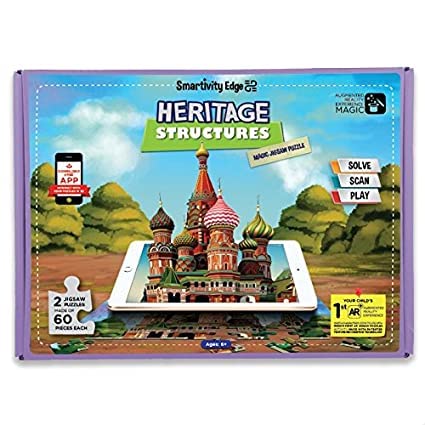 Smartivity Heritage Structure Magic Jigsaw Puzzle Pack of 20