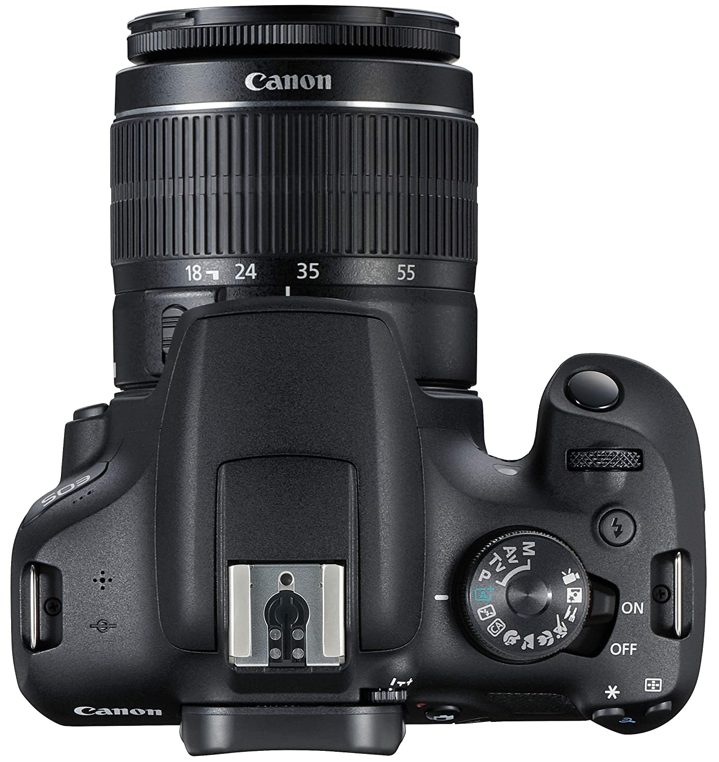 Canon EOS 1500D 24.1 डिजिटल SLR कैमरा (काला) EF S18-55 II लेंस के साथ