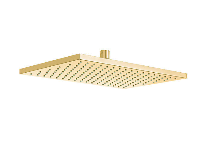 Kohler K-27731IN-AF Single flow rainhead 325mm in french gold