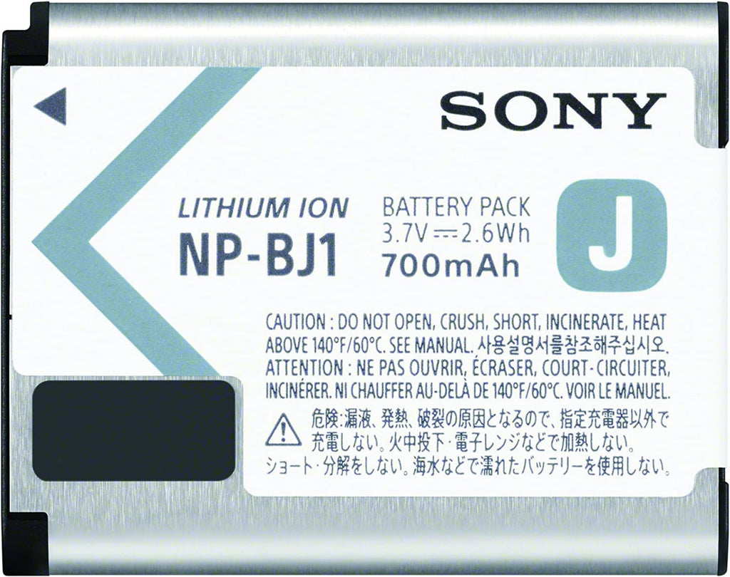 Sony NPBJ1 J Series Rechargeable Digital Camera Battery Pack Black