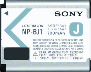 Sony NPBJ1 J Series Rechargeable Digital Camera Battery Pack Black
