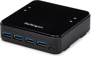 StarTech.com USB 3.0 Peripheral Sharing Switch 4 USB 3.0 x 4 Computers