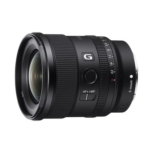 Sony E 20mm f/1.8 G लेंस SEL20F18G लेंस काला