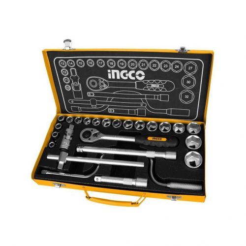 Ingco HKTS0243 24Pcs 1/2" socket set