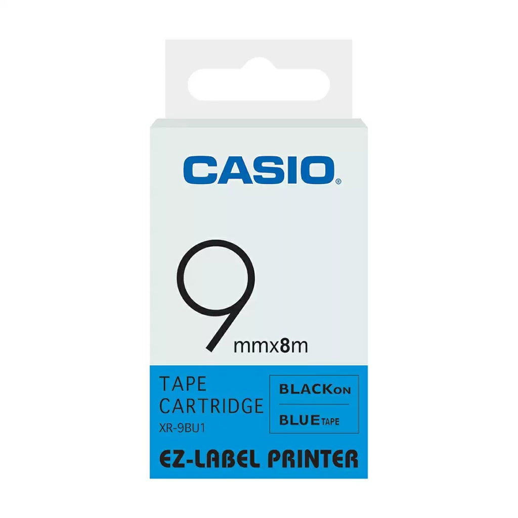 Casio XR 9BU1 G20 Color Tape for Asset Labelling