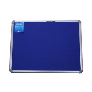 Detec™ Roger & Moris Premium Pin-Up Notice Board (Blue, Size : 3 feet X 4 feet)