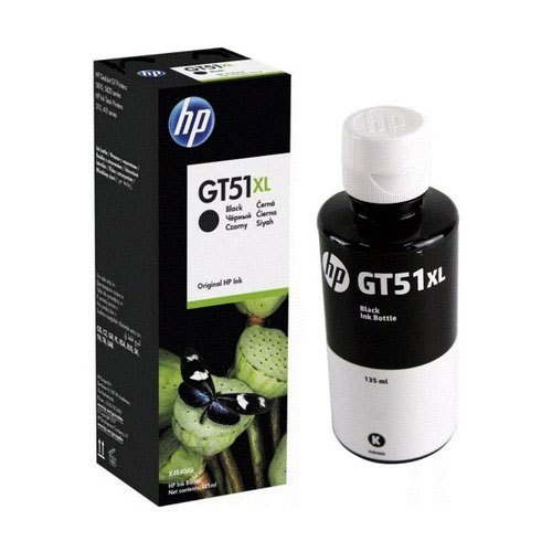 HP GT51XL ब्लैक ओरिजिनल इंक बोतल 5 का पैक