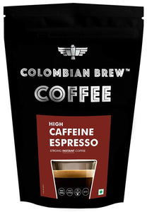 Colombian Brew Espresso Instant Coffee Powder, Strong, 100g