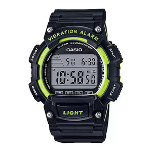 Casio Youth W 736H 3AVDF I104 Black Yellow Digital Unisex Watch