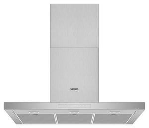 Siemens iQ500 Wall-mounted Cooker Hood 90 Cm Stainless Steel LC97BCP50I