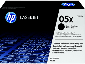 HP 05X Black Contract LaserJet Toner Cartridge