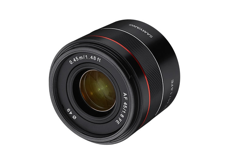 Samyang AF 45mm F1.8 Auto Focus Lens for Full Frame Sony E-Mount