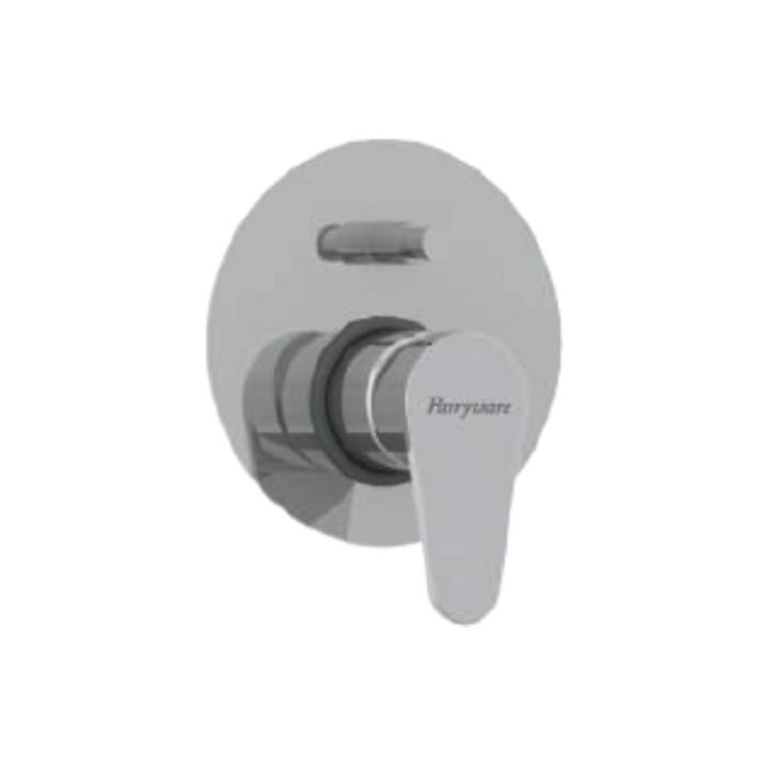 Parryware 2 Way Diverter Uno T5050A1 Chrome Finish Pack of 2