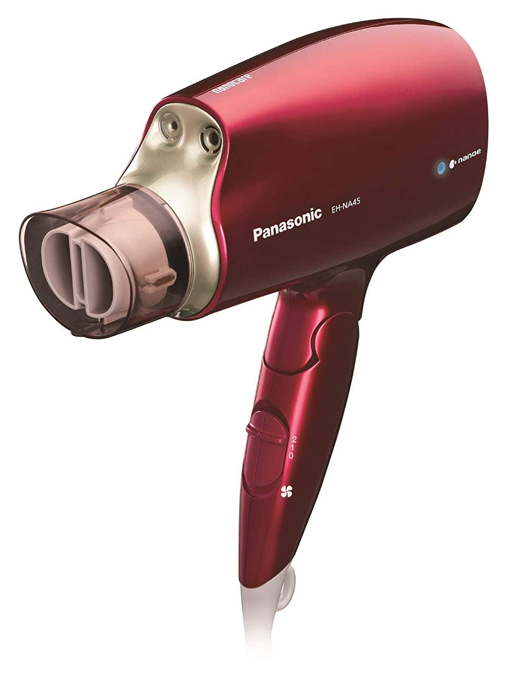 Panasonic Eh-na45rp62b Hair Dryer With Nanoe Hair Rouge Pink
