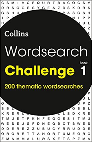 WORDSEARCH CHALLENGE BOOK 1: 200 puzzles