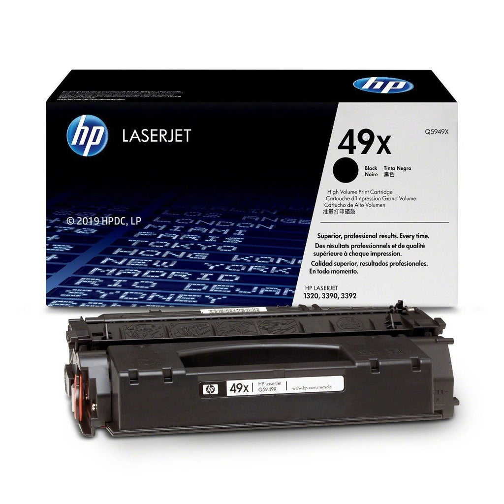 HP 49X Black High Yield Original LaserJet Toner Cartridge