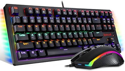 Redragon S113 Gaming Keyboard Mouse Combo Wired Brown