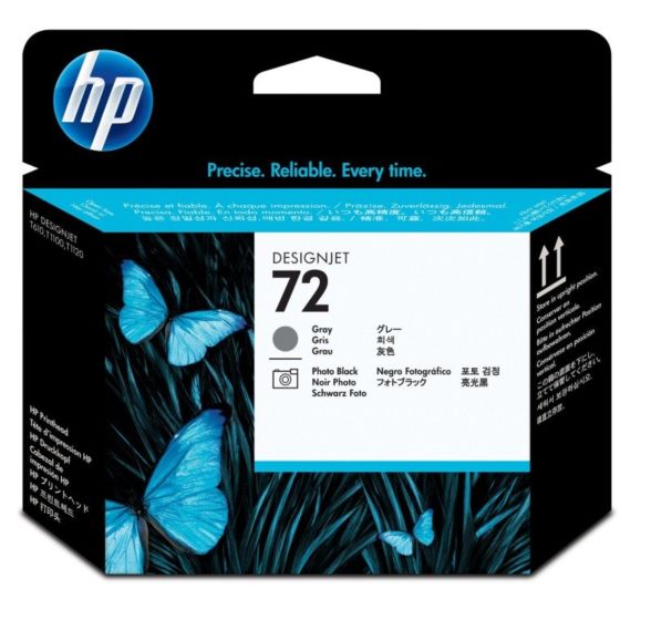 HP 72 Gray / Photo Black Printhead For use in selected HP printers